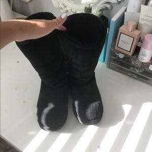Black High Ugg Boots